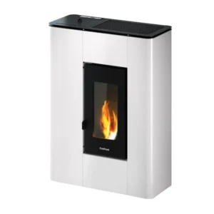 Estufa de Pellet FREEPOINT Atrium 5 kW Blanca