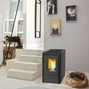 Estufa de Pellet WATT Slim 8 8.02 kW Blanca