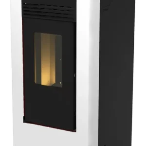 Estufa de Pellet Canalizable Watt 10 Pro Blanca