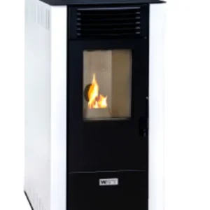 Estufa de Pellet Magna 12 kW Blanco