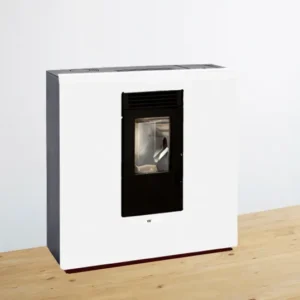 Estufa de Pellet WATT Slim 8 8.02 kW Blanca