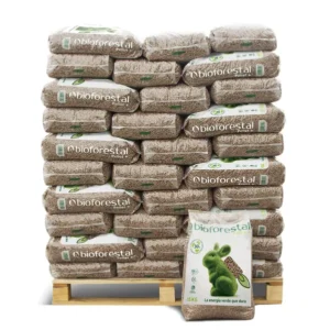 Palet de 70 sacos de pellet BIOFORESTAL