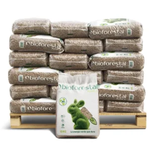 Palet de 42 sacos de pellet BIOFORESTAL