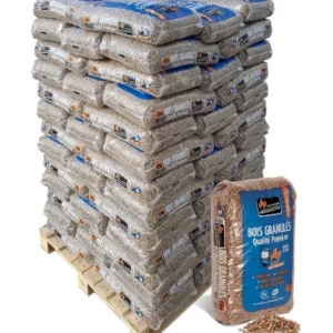 Paleta de Pellets de Madera Woodstock (72 bolsas)