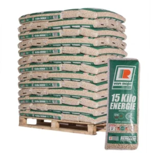 Palet de Pellet Van Roje – 65 Sacos de 15 kg