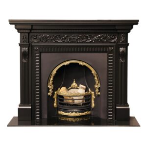 Black Fireplace