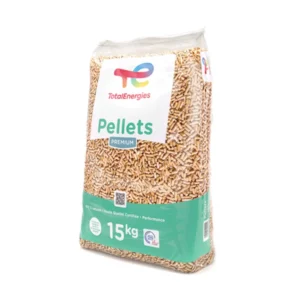 Pellets de Madera TotalEnergies – 66 Bolsas de 15Kg